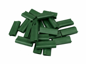 Sachet clips occultant Souple RAL 6005 (sachet de 20 pcs)